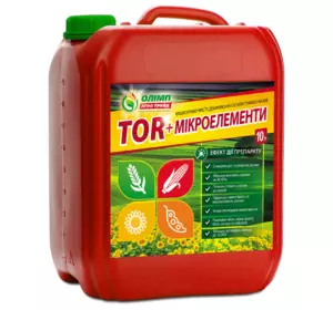 ТОR+ Мікроелементи – екологічно чисте органо-мінеральне добриво на основі Гумата Калія